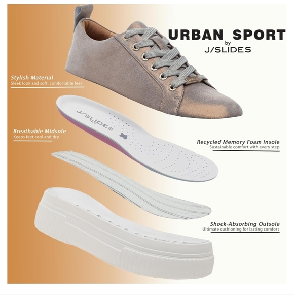 J/SLIDES Navy Glitter Metallic Platform Sneakers Fashion Casual Blue Shoes 9.5 - Picture 6 of 8